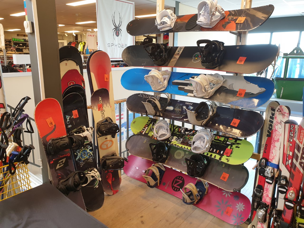 Gebruikte snowboards/bindingen - Snowboards